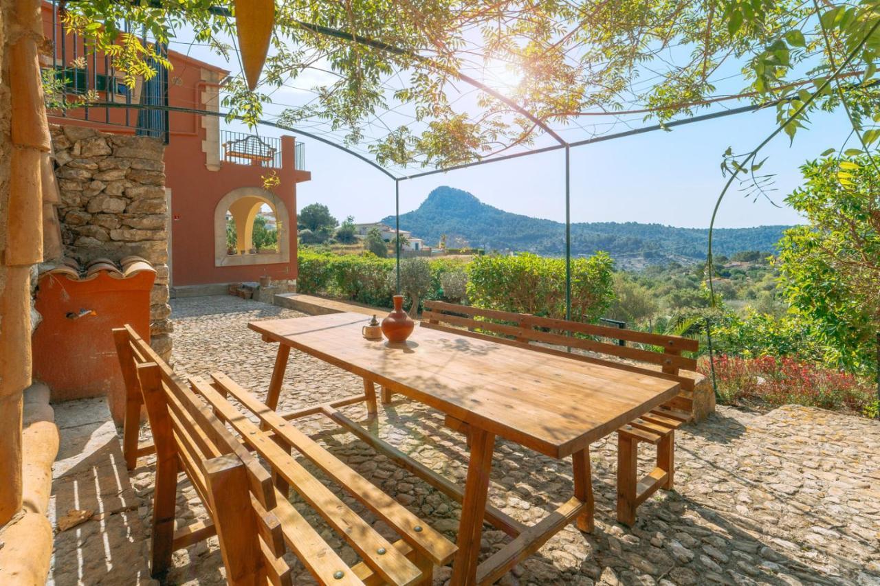 Wunderschoene Ruhige Finca Mit Pool In Galilea Galilea  Eksteriør billede