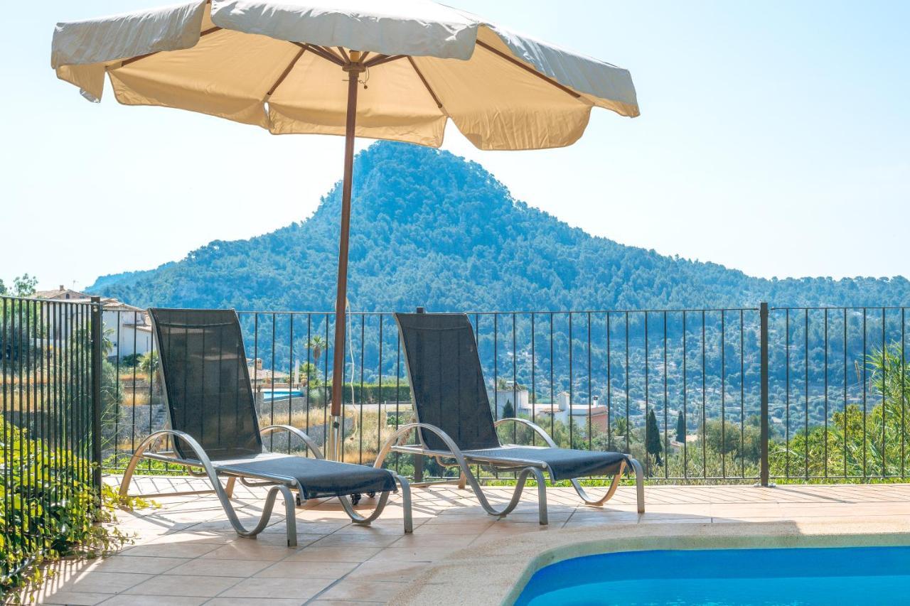 Wunderschoene Ruhige Finca Mit Pool In Galilea Galilea  Eksteriør billede
