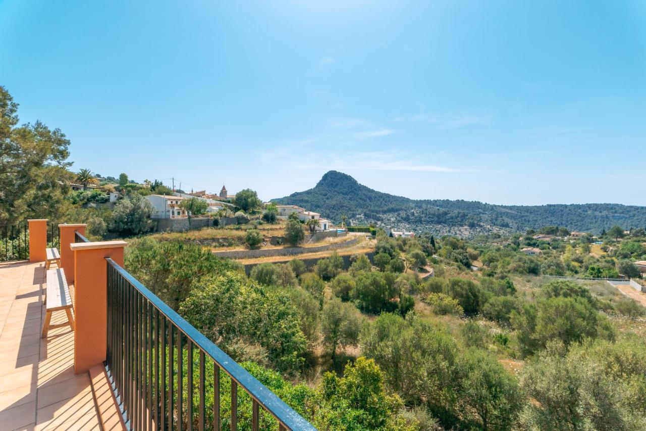 Wunderschoene Ruhige Finca Mit Pool In Galilea Galilea  Eksteriør billede